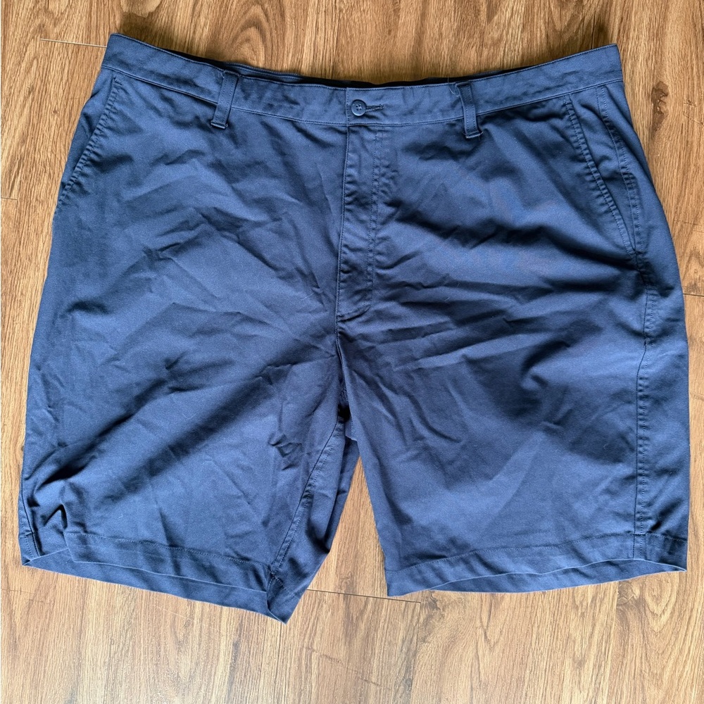 FootJoy Men's Navy Flat-Front Golf Shorts